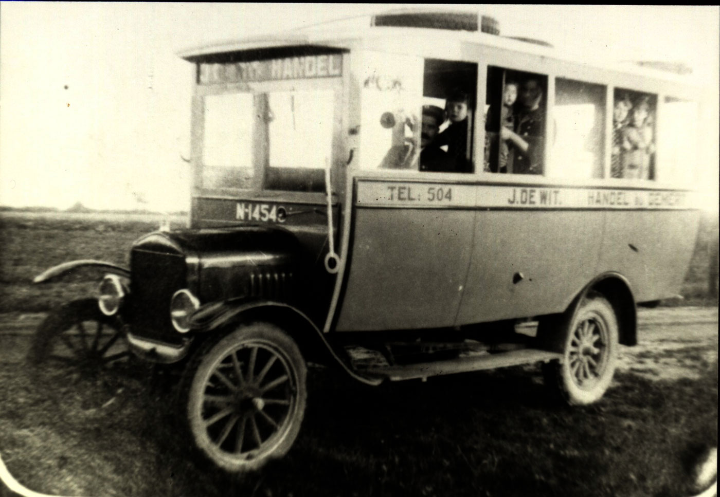 Bus op basis van T-Ford