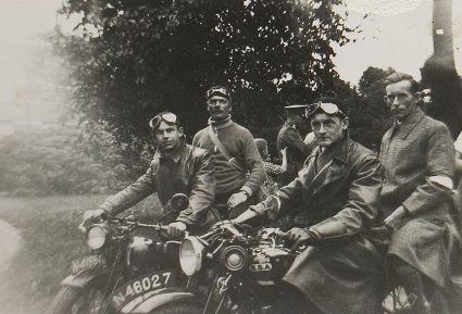 BSA motorfiets (Foto: Atelier J. Meulendijks. Bron: collectie RHCe)