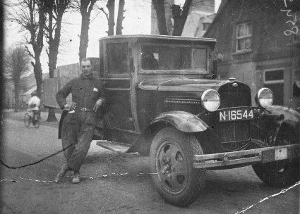 Ford vrachtwagen, Zeeland 1935.