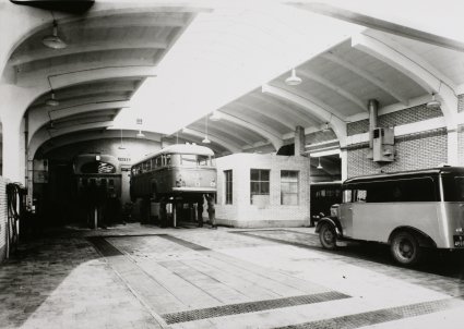 Autobus Den Bosch, 1950 (Bron: Erfgoed's-Hertogenbosch)