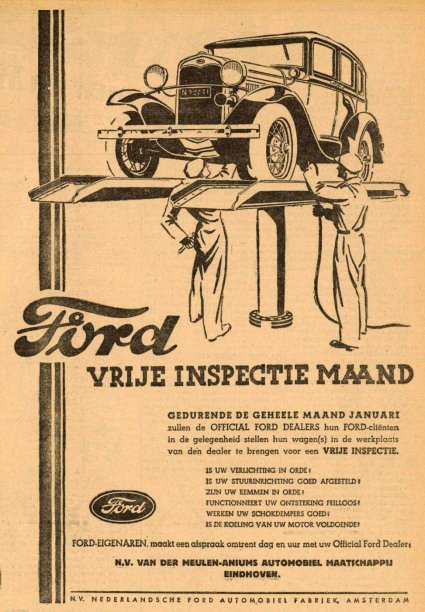 Ford , 1933 (bron: ED)