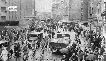 Emmasingel Eindhoven, 1929 (Bron: Brabantse Illustratie)