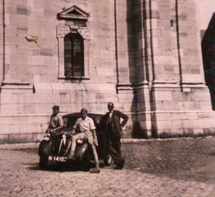 Fiat Topolino, c. 1950.