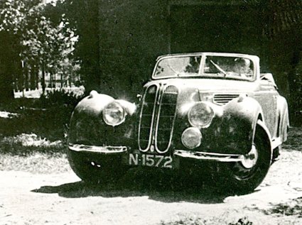 Foto 1: BMW 1938 (collectie fam. Van den Bergh)