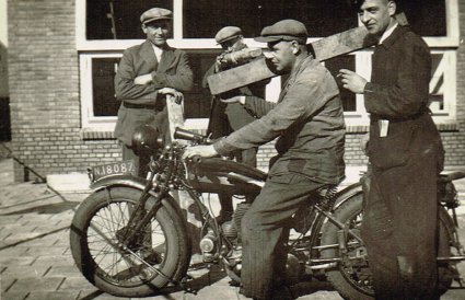 Triumph, model N c. 1928 (collectie B. Beaard)