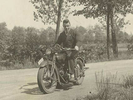 Indian Scout, 1928 motorfiets.