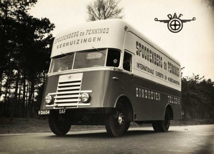DAF verhuiswagen (collectie DAF-Museum)