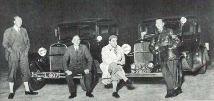 Ford (Bron: Sport in Beeld 8 november 1932)