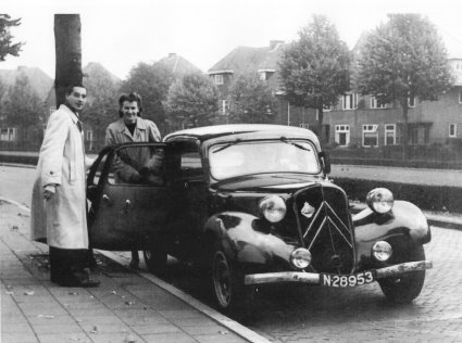 Citroën Traction Avant model 1939, c. 1950.