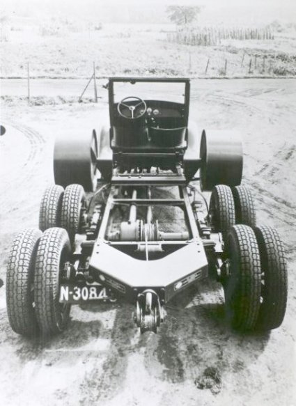 Chevrolet met DAF TRADO-systeem, c. 1938 (© NIMH)