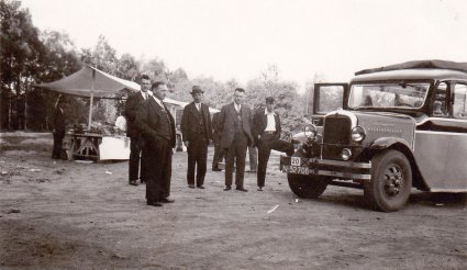 Excursie naar Studio Hilversum (Collectie J. Versantvoort)
