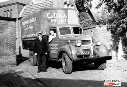 Cees en Jan van Daal (Collectie Armand Bastin. Bron: Eindhoven in Beeld)
