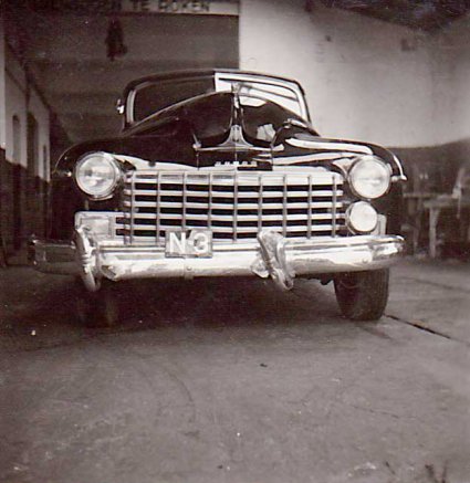 Dodge met bumperschade (Collectie Peter Fick)