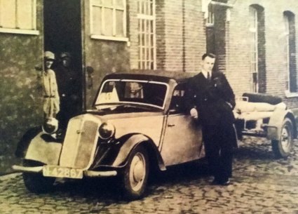 De auto van Graanhandel Camps (Collectie J. Camps)