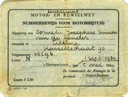 Bron: collectie A. v.d. Gender
