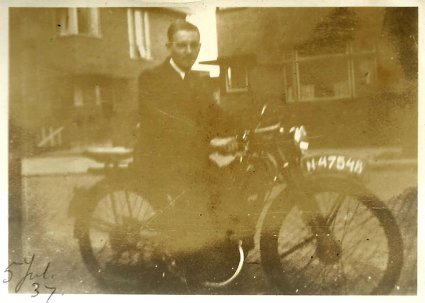 DKW of Harley Davidson? 1937 (collectie H. de Swart)
