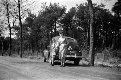 Ford V8, 1952 (Collectie A. v.d. Vaart)