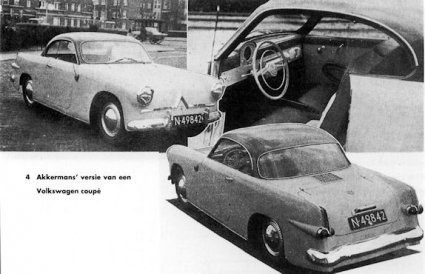 Volkswagen, jaren '50 (foto: Jan Lammerse. Bron: Conam)