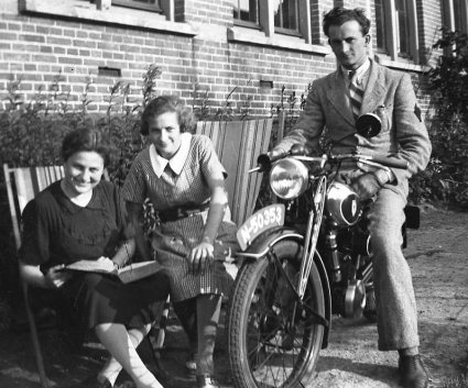 DKW motor, c. 1938.