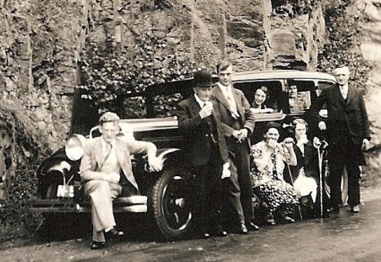 Nash Luxe 4-deurs Sedan, jaren '30.