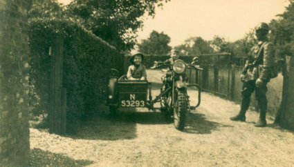 BSA, c. 1939 (collectie R. van Bijnen)