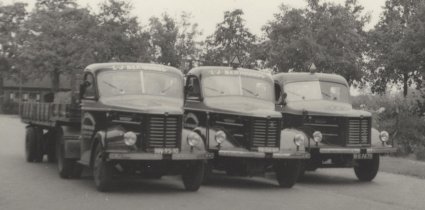 N-57672 Kromhout truck met oplegger, c. 1951 (bron: Bergen op weg)