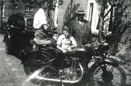  FN 500 cc uit 1939 (Bron: Clubmededelingen van de Veteraan Motoren Club)