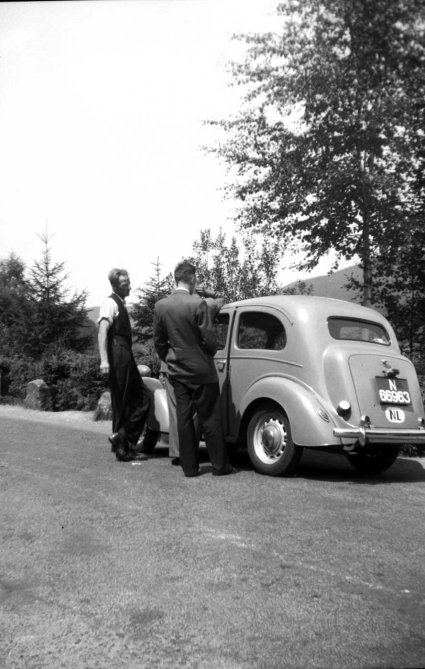 Ford Anglia (Foto: V. Delleman-de Kort. Bron: collectie BHIC)