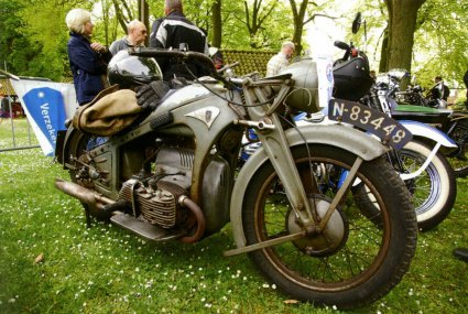Zündapp K 800 4-cilinder.