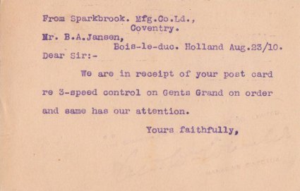 Kaartje Sparkbrook