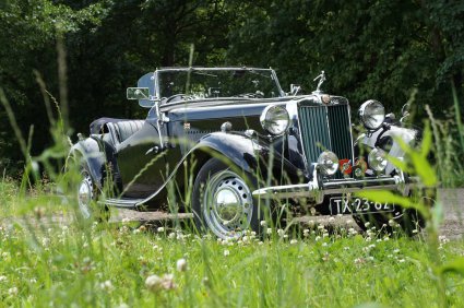 De MG TD in 2013 (Collectie Jasper Nederhoed)