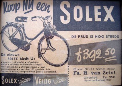 Solex (collectie A. van Zelst)