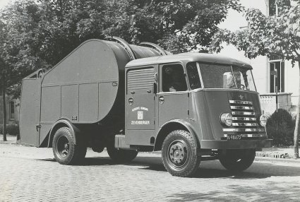 DAF vuilniswagen, 1951.