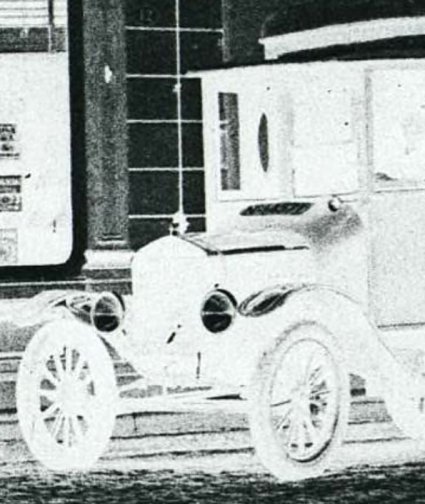 Detail (negatief) van foto 1