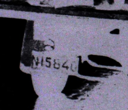 Detail (negatief) van foto 1