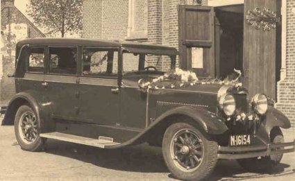 Hudson 1929 (collectie B. Otten)