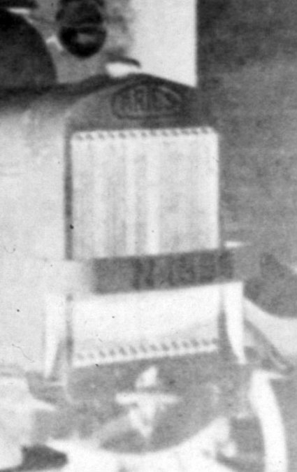 Detail (negatief) van foto 1