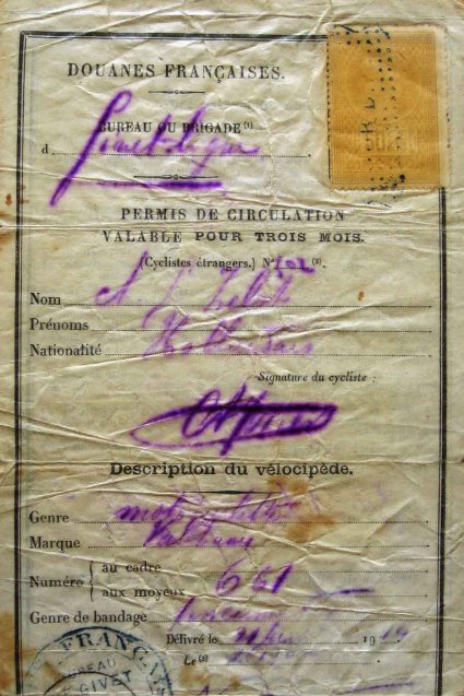 Triptiek van de Franse Douane