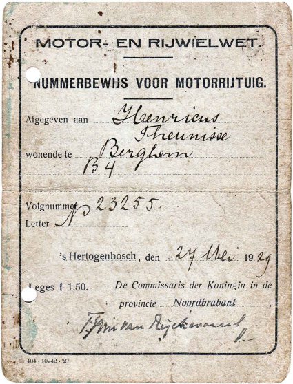 Bron: collectie Heemkundevereniging Berchs-Heem