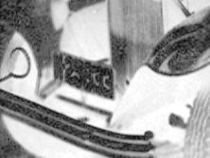 Detail (negatief) van foto 1