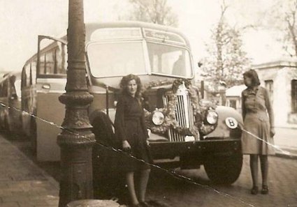 White Scout Car met carrosserie van De Groot (collectie N. Dankers)