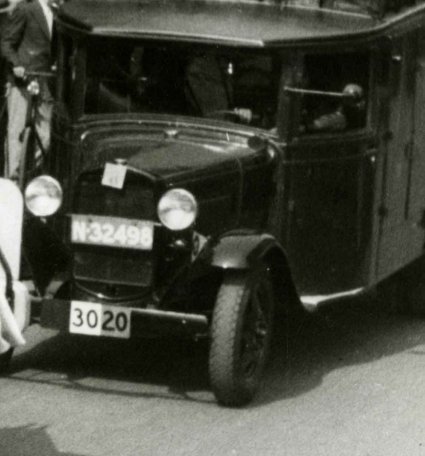 Ford AA (Foto: Gompers; collectie Haags Gemeentearchief)