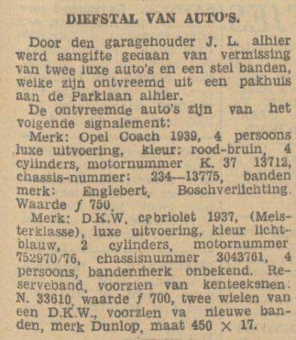 Bron: Provinciale Noordbrabantsche en 's Hertogenbossche Courant