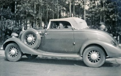 Studebaker, zomer 1934 (collectie P.J. van Iersel)