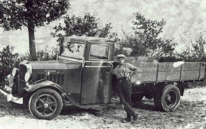 Studebaker (Zeilbergs dorpsarchief, collectie Jan van de Mortel)