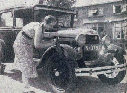 Ford (Bron: Nieuwe Tilburgsche Courant van 28 juli 1934)