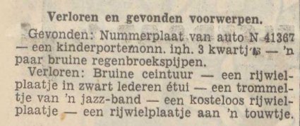 Bron: Nieuwe Tilburgsche Courant