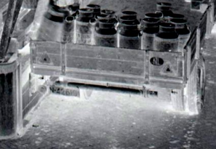 Detail (negatief) van foto 1