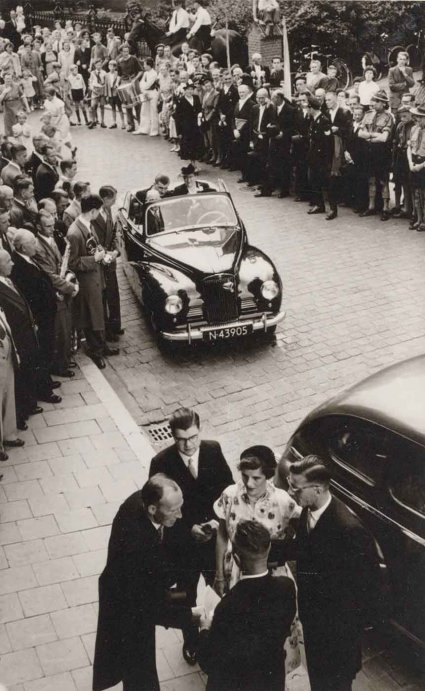 Sunbeam-Talbot (Foto: Schmidlin; collectie Regionaal Archief Tilburg)