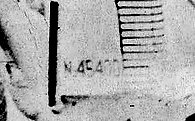 Detail (negatief) van foto 2